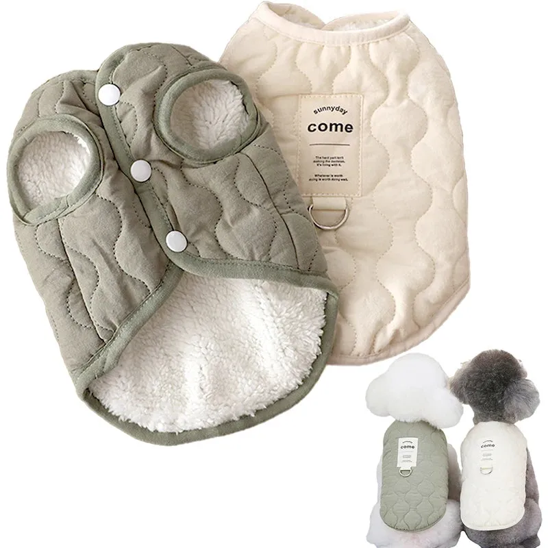 Reversible Quilted Pet Vest