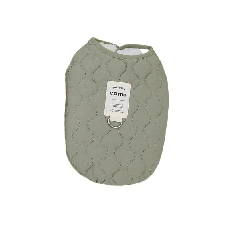 Reversible Quilted Pet Vest