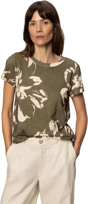 Sanctuary The Perfect Tee - T-Shirt for Women - Short Sleeved Construction - Classic Crew Neckline - Printed