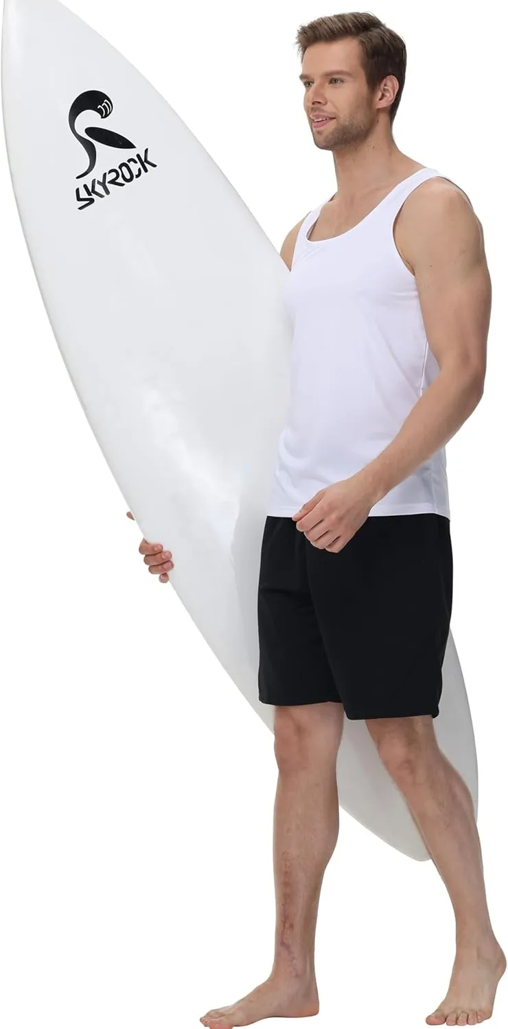 Satankud Men's Tank Tops Quick Dry Workout Gym Sleeveless Shirts Summer Beach Hawaiian Muscle Tee