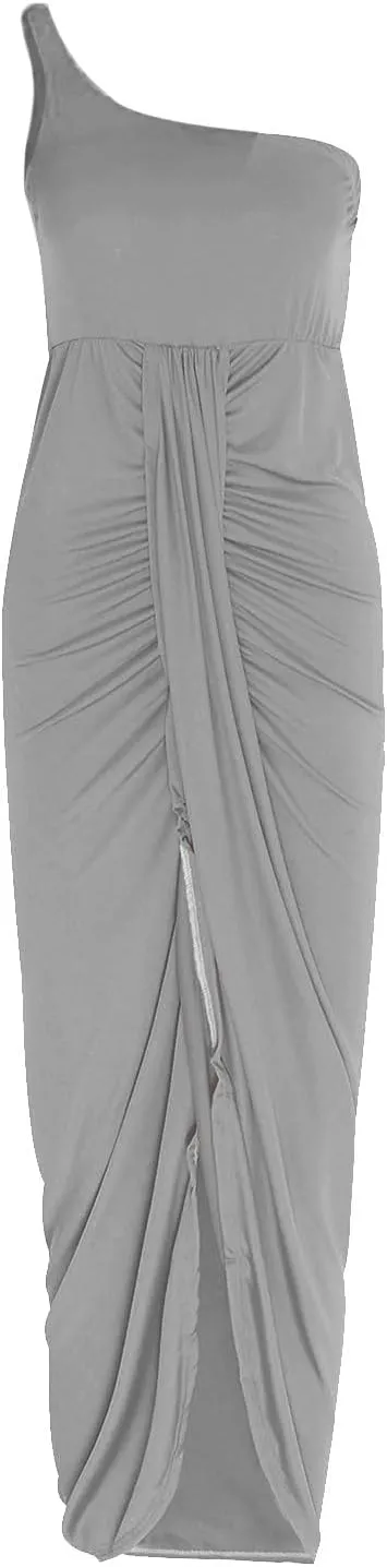 Sexy Tube Dresses for Women Loose Casual Sleeveless Strappy Tie Dye Color Block Sundresses High Split Party Dress