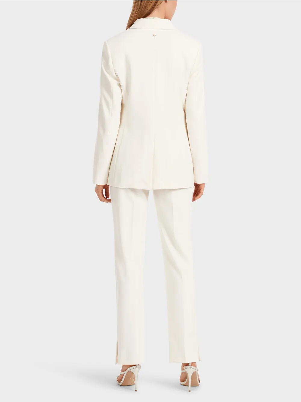 soft cream fitting blazer