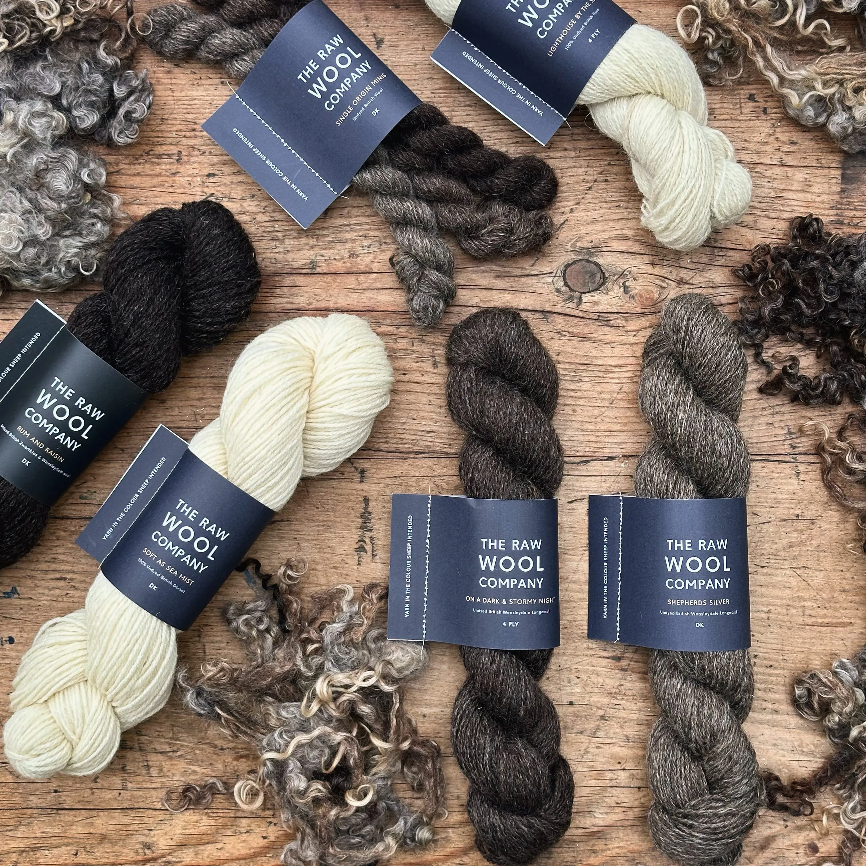 The Raw Wool Company 4ply