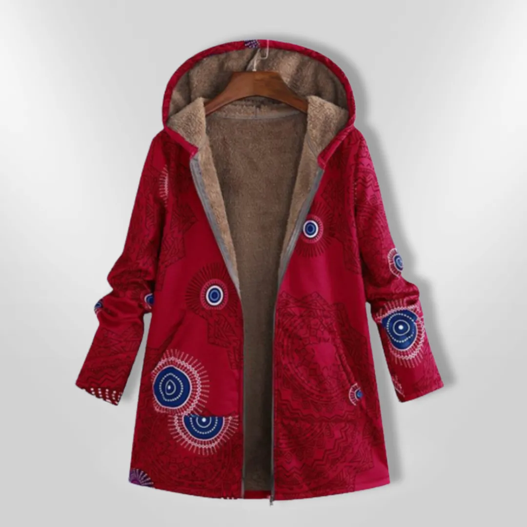 Tricia | Reversible hoodie Jacket