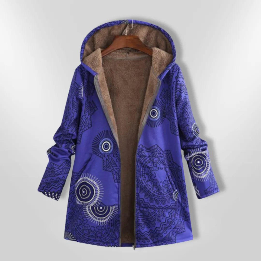Tricia | Reversible hoodie Jacket
