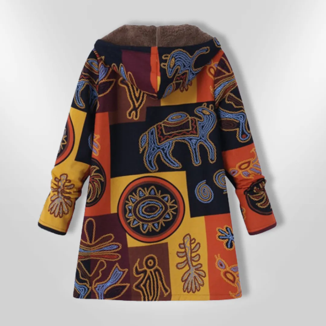 Tricia | Reversible hoodie Jacket