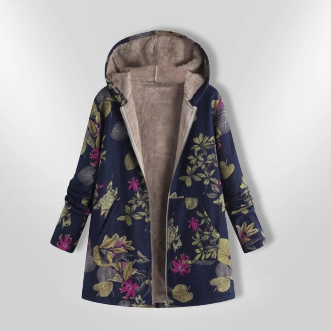 Tricia | Reversible hoodie Jacket