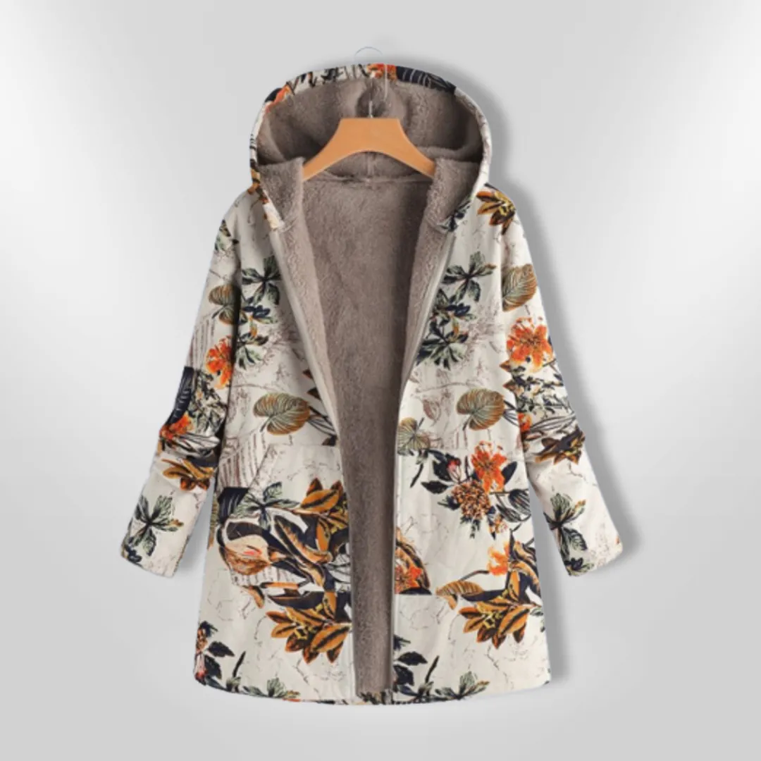 Tricia | Reversible hoodie Jacket