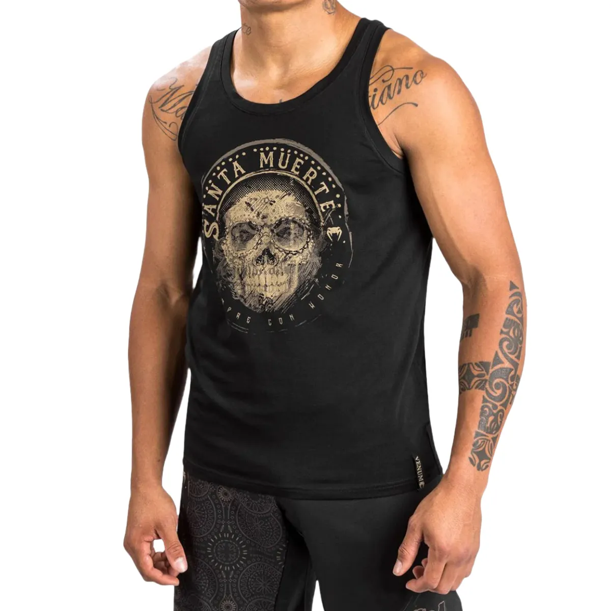 Venum Santa Muerte Dark Side Tank Top Black/Brown