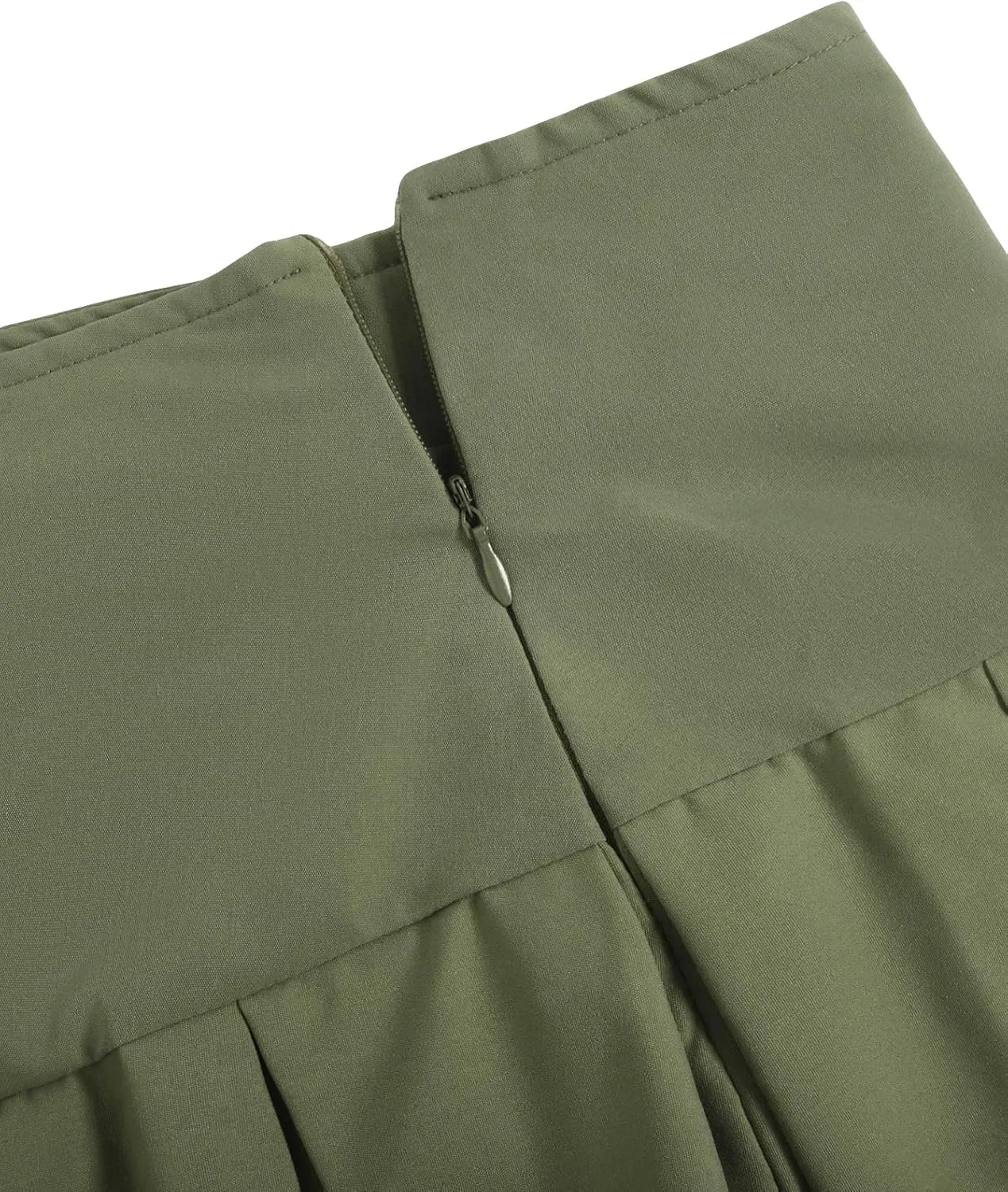 Verdusa Women's Y2K Low Waist Pleated Short A Line Skater Skirt