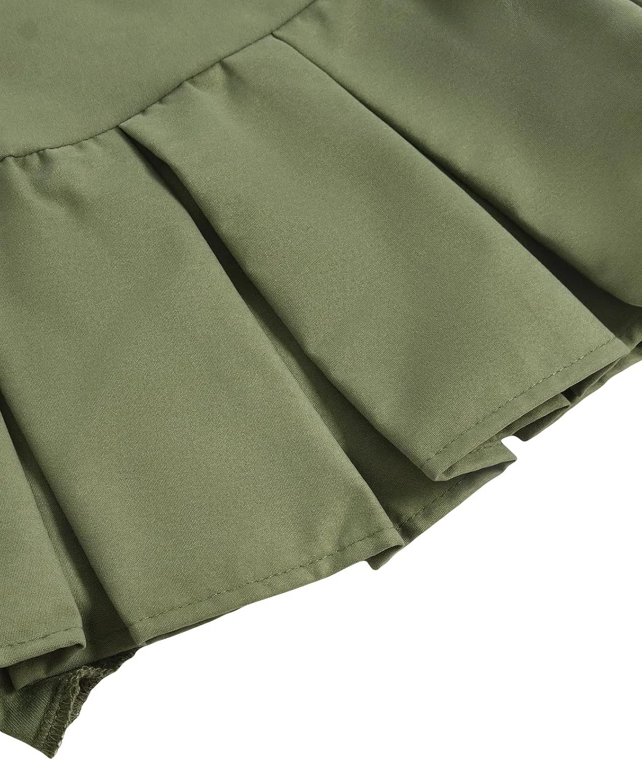 Verdusa Women's Y2K Low Waist Pleated Short A Line Skater Skirt