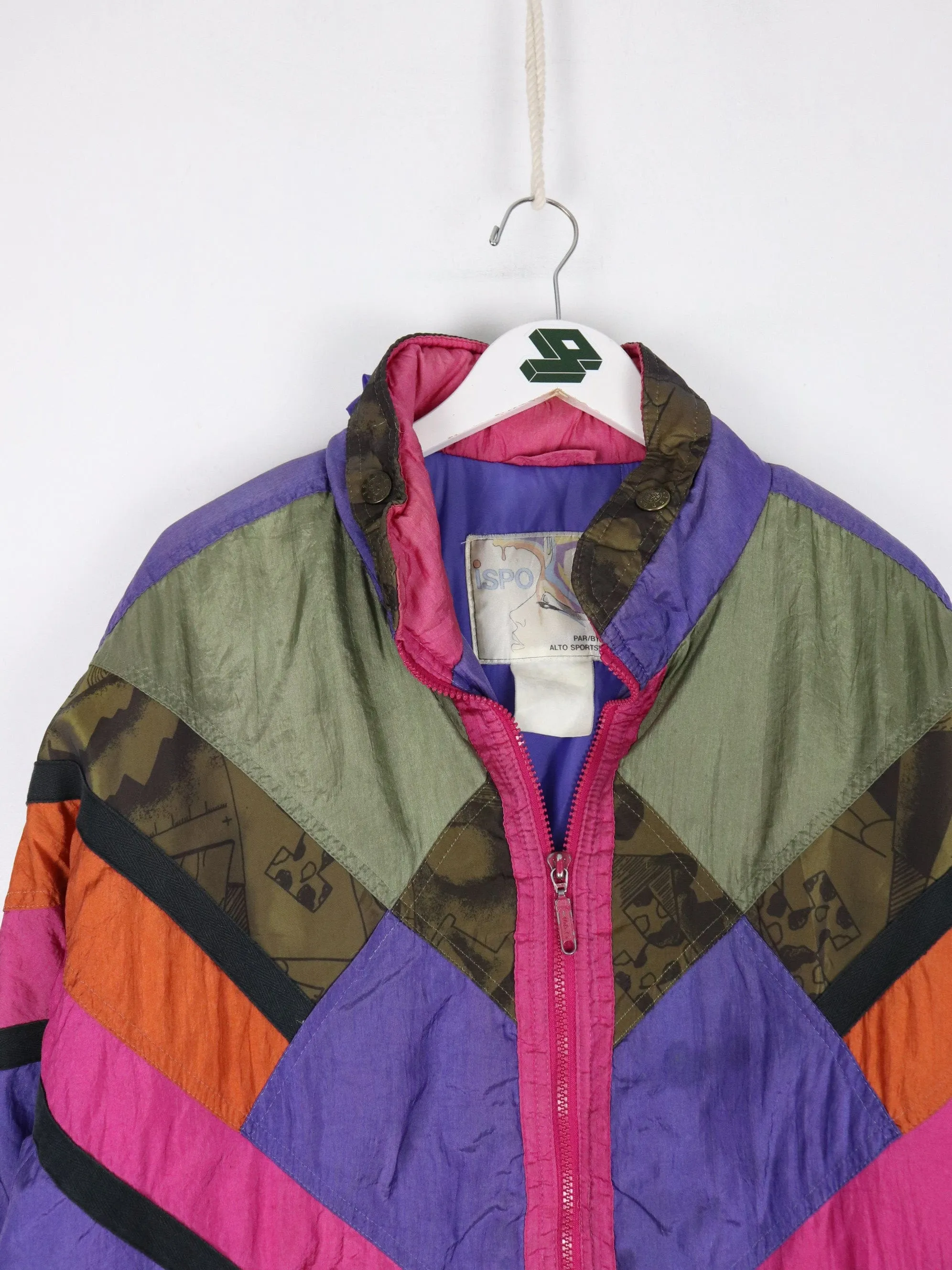 Vintage iSpo Jacket Womens Large Purple Ski Coat