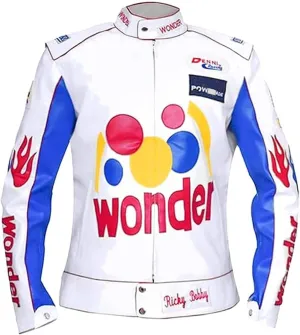 Women Carley Bobby Halloween White Fuax Leather Costume Jacket
