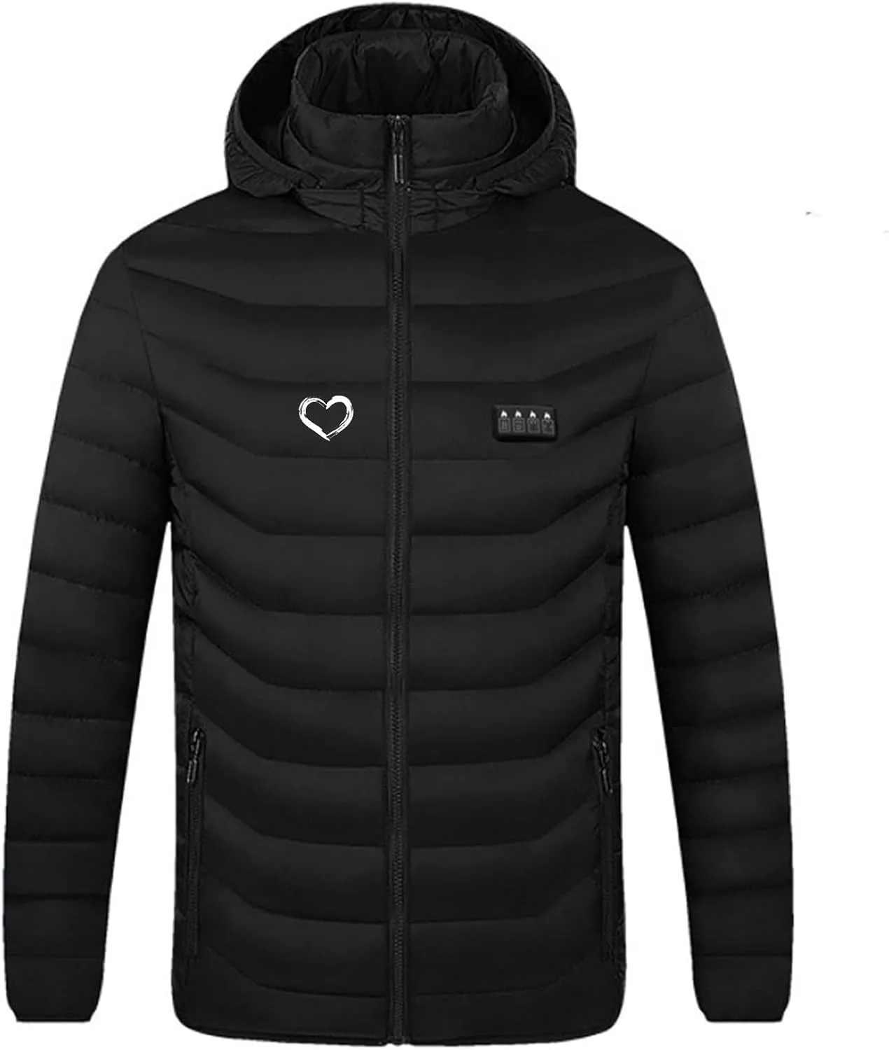 Women Men Heated Jacket, 4 Heating Modes 19 Heating Zones Winter Thermal Coats Cold Weather Ski Fishing Gear