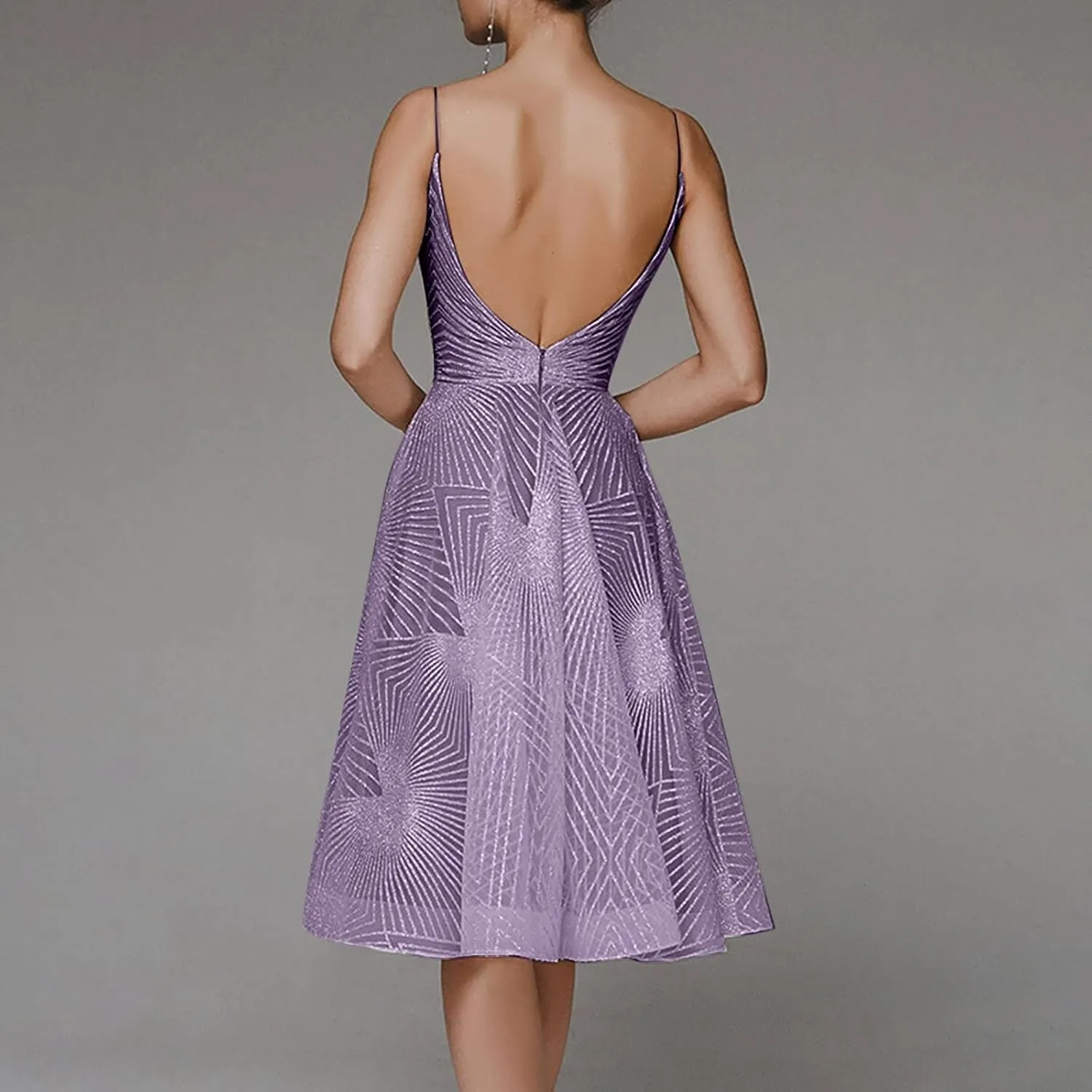 Women's Spaghetti Strap Evening Gowns Dresses Solid Color Tulle Prom Gown Dress Off Shoulder Cocktail Party Dress