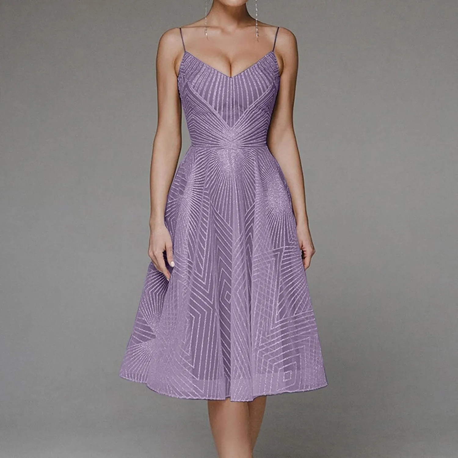 Women's Spaghetti Strap Evening Gowns Dresses Solid Color Tulle Prom Gown Dress Off Shoulder Cocktail Party Dress